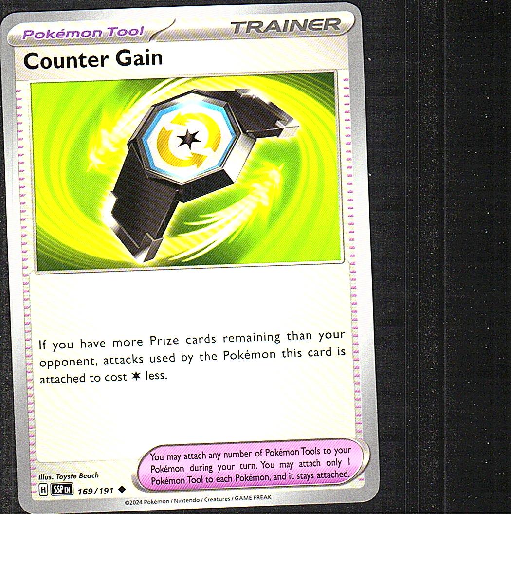 SM - Lost Thunder #170/214 Counter Gain