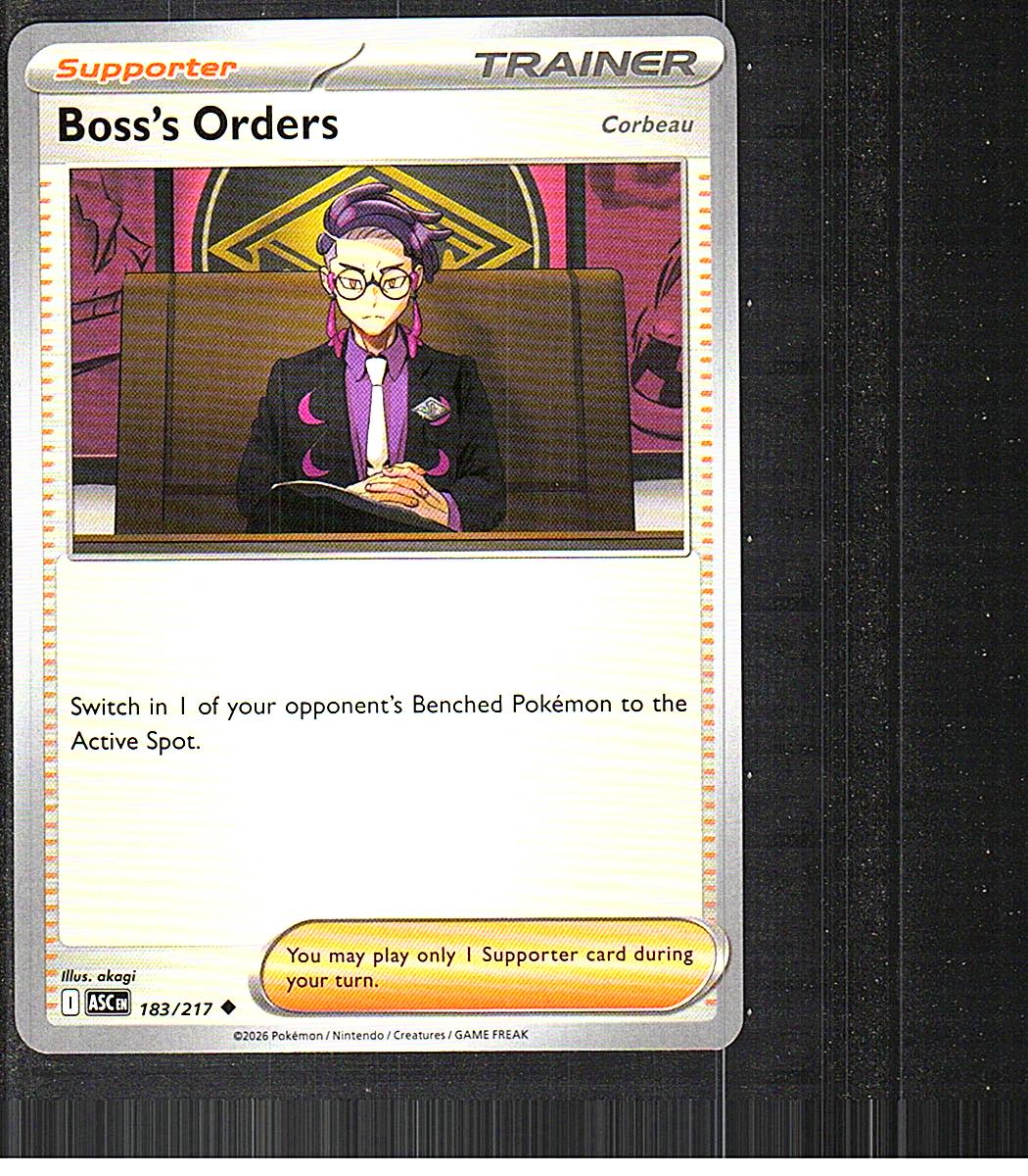 Start Deck 100 Battle Collection #724/742 Boss's Orders