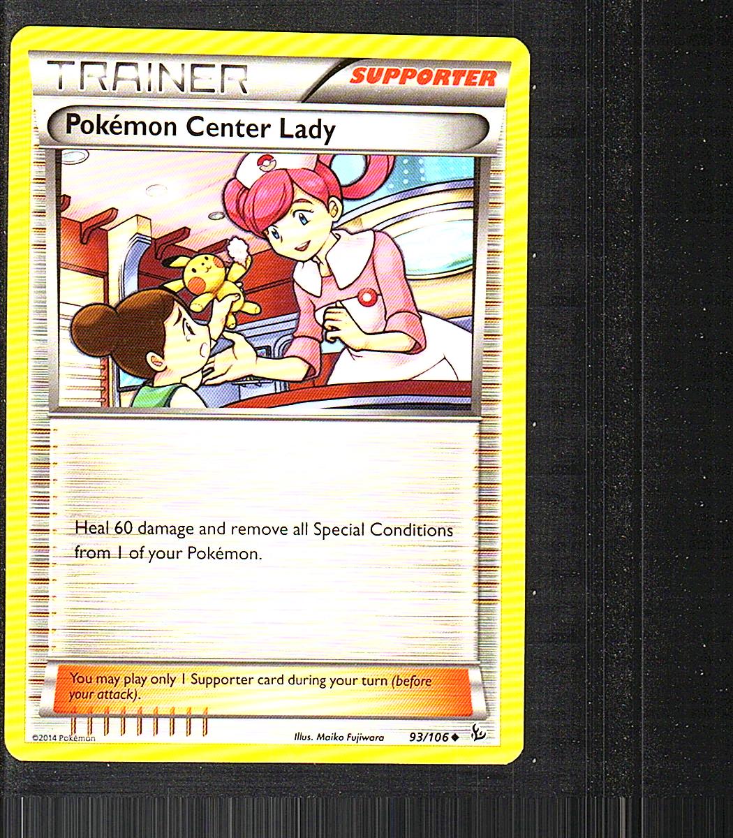 XY - Flashfire #93/106 Pokemon Center Lady