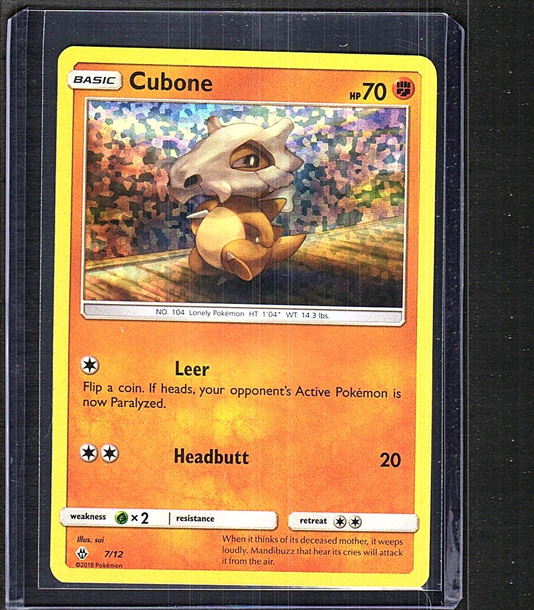 McDonald's Promos 2018 #007/012 Cubone