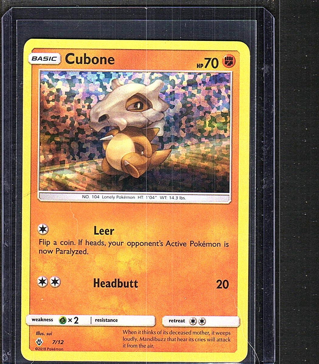 McDonald's Promos 2018 #007/012 Cubone