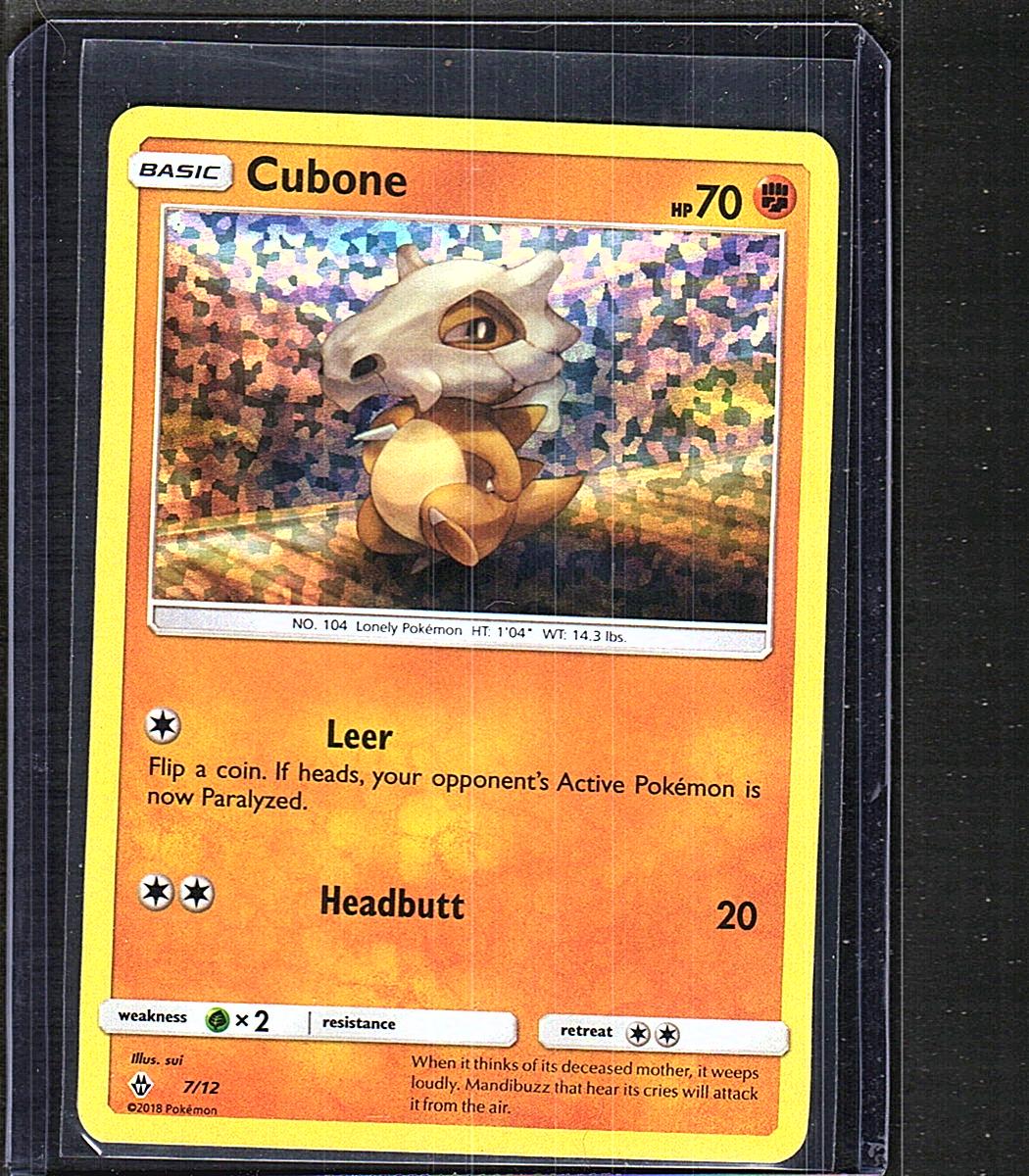McDonald's Promos 2018 #007/012 Cubone