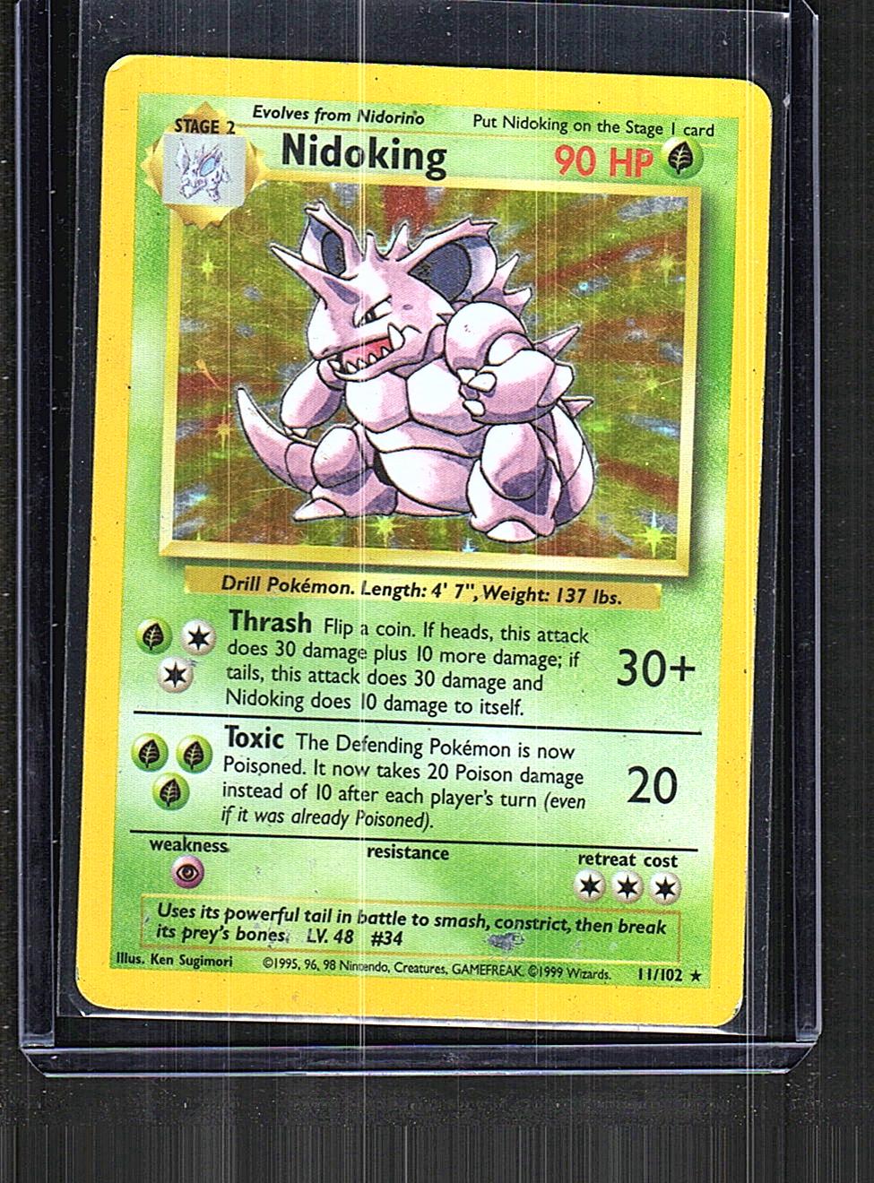 Base Set #011/102 Nidoking