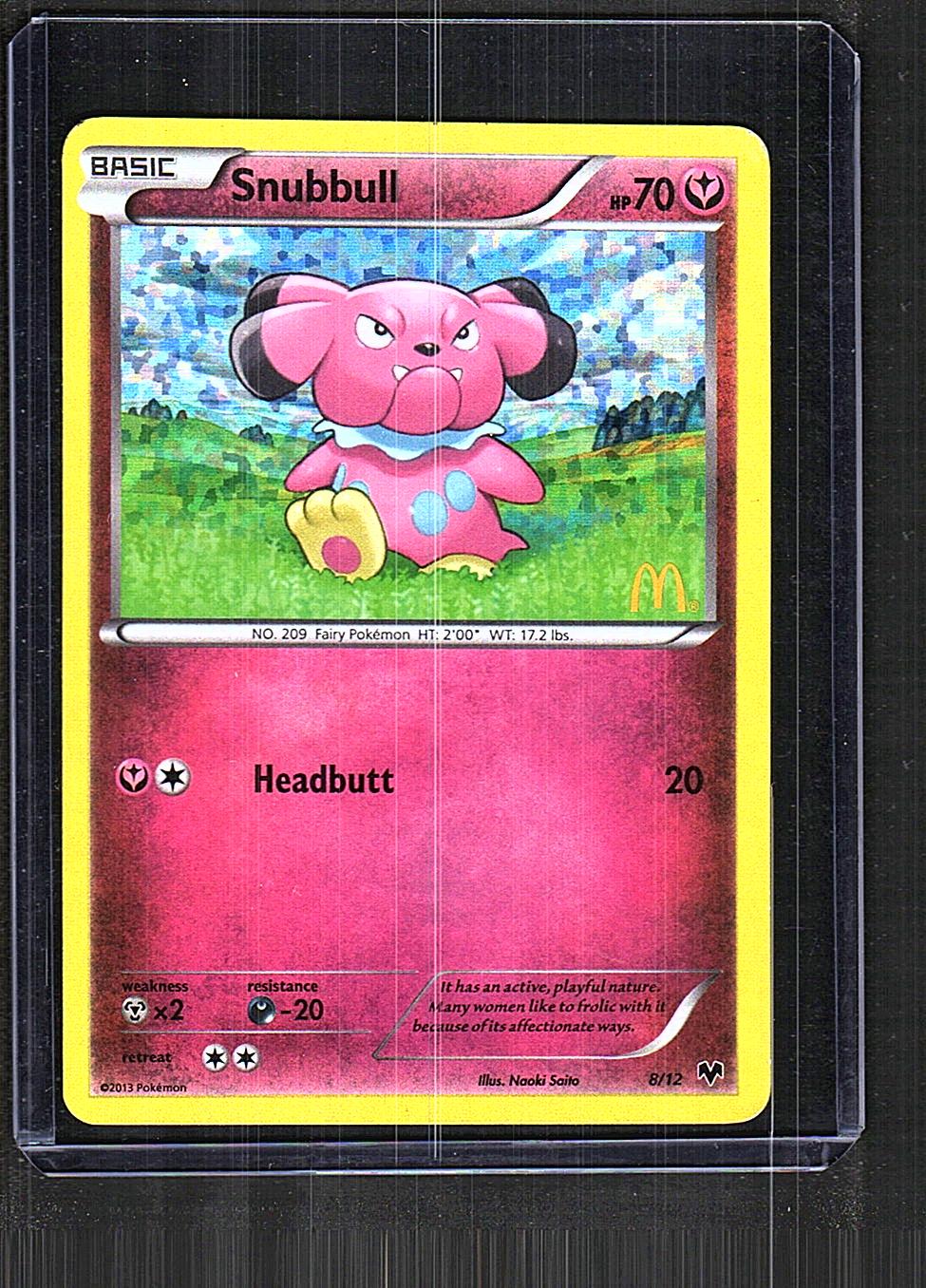 McDonald's Promos 2014 #008/012 Snubbull