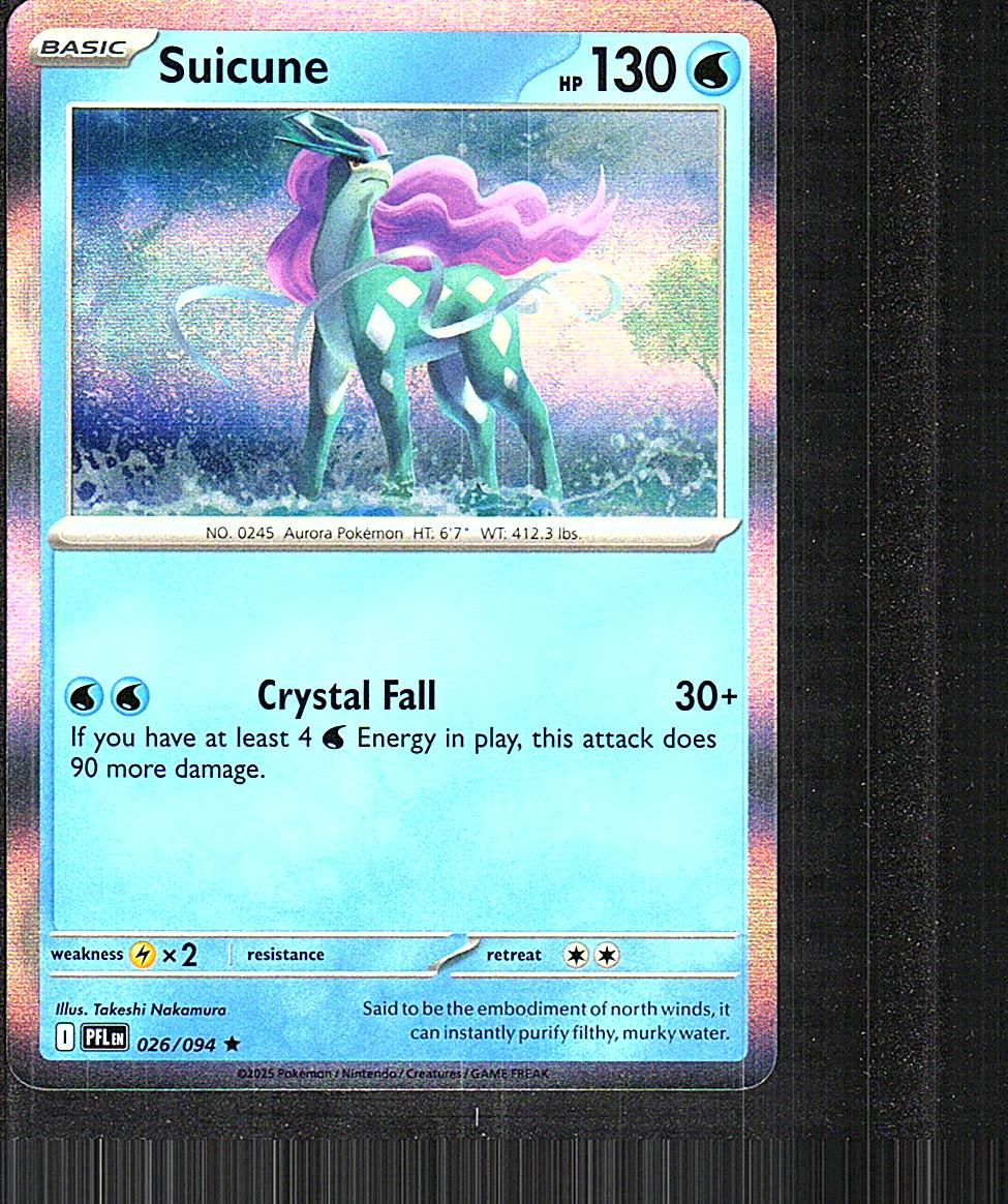 Miscellaneous Cards & Products #026/094 Suicune (Cosmos Holo)