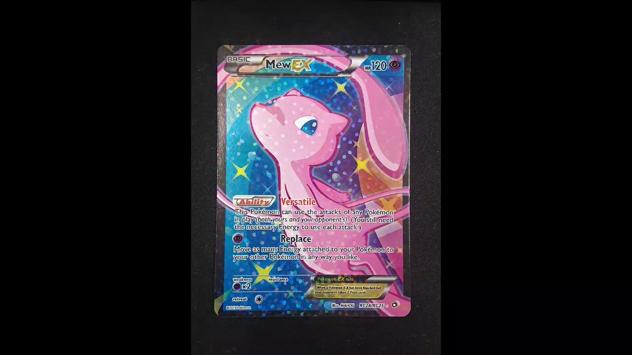 Mew EX (Full Art) #RC24/RC25
