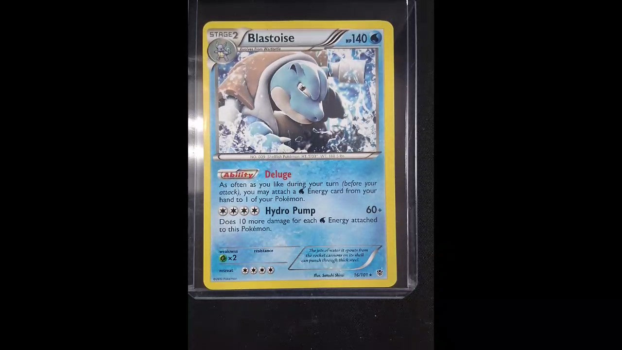 Blastoise #16/101 Plasma Blast