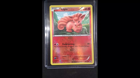 Vulpix #20/113 Legendary Treasures Common,reverse holo,fire energy holo