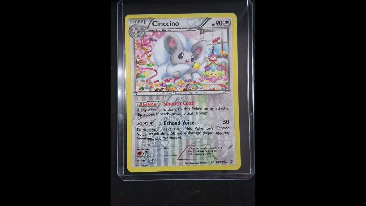 Cinccino #RC19/RC25 Reverse Holo
