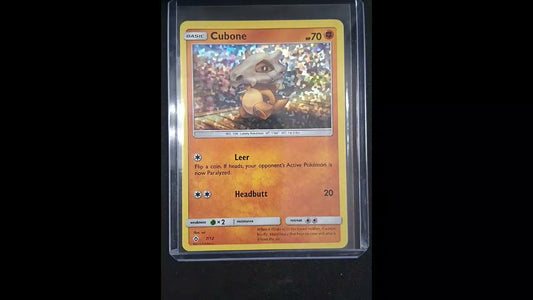Cubone #007/012 McDonald's Promos 2018 Promo,Holo