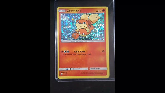 Growlithe #001/012 McDonald's Promos 2018 Promo,Holo