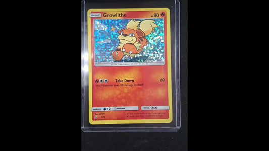 Growlithe #001/012 McDonald's Promos 2018 Promo,Holo