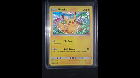Pikachu #004/012 McDonald's Promos 2018 Promo,Holo