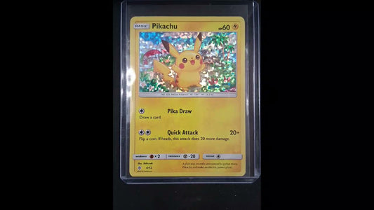 Pikachu #004/012 McDonald's Promos 2018 Promo,Holo