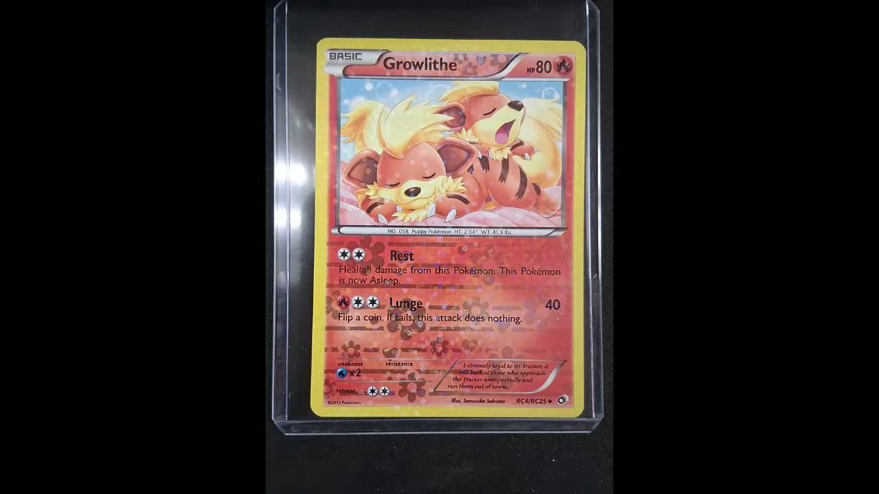 Growlithe #RC4/RC25 Reverse Holo