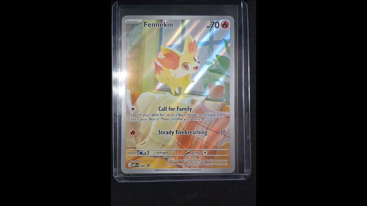 Fennekin #080 ME: Mega Evolution Promo Promo,Holo