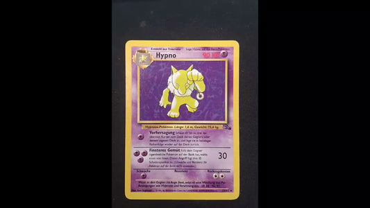 Hypno (23) #23/62 Fossil Rare