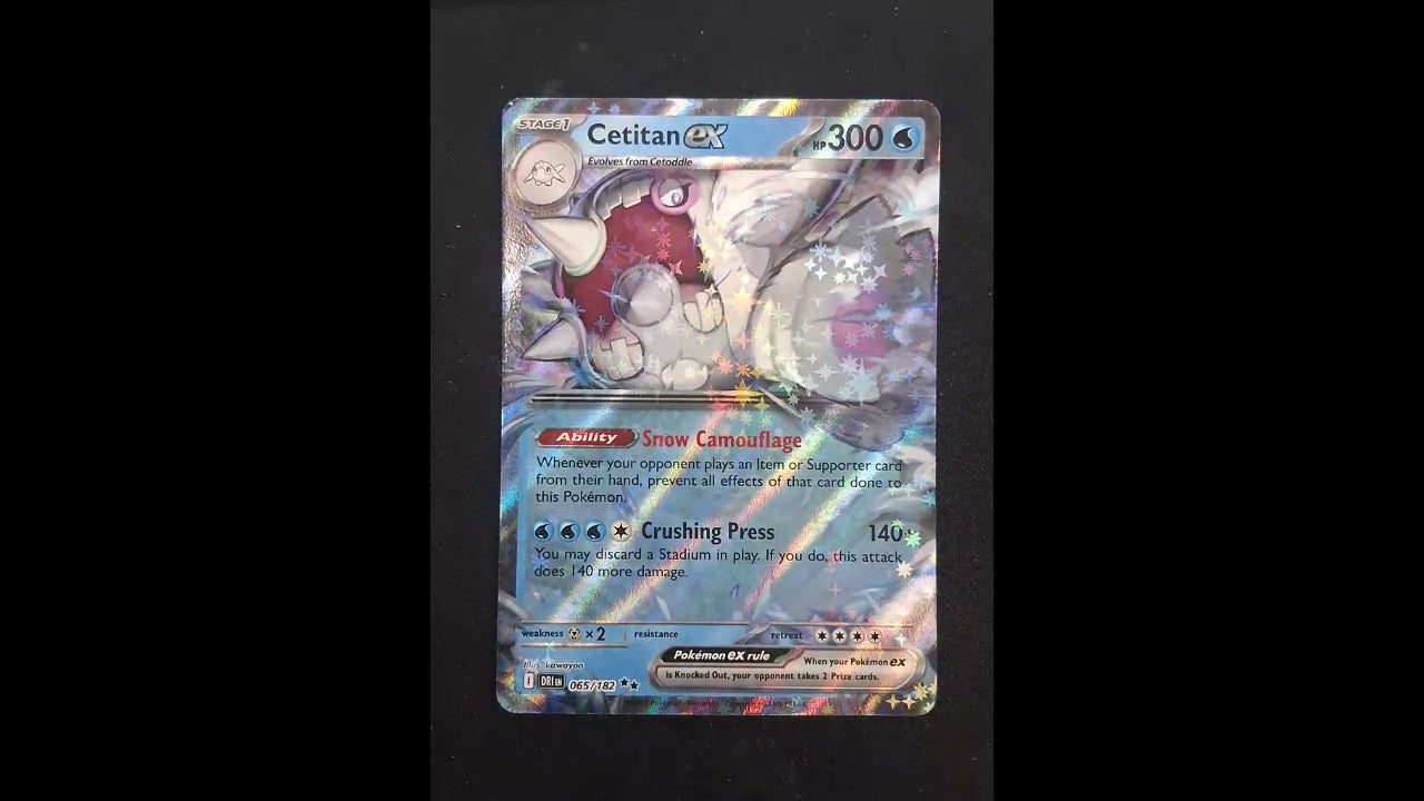 Cetitan ex #032/098 SV10: The Glory of Team Rocket, Holo