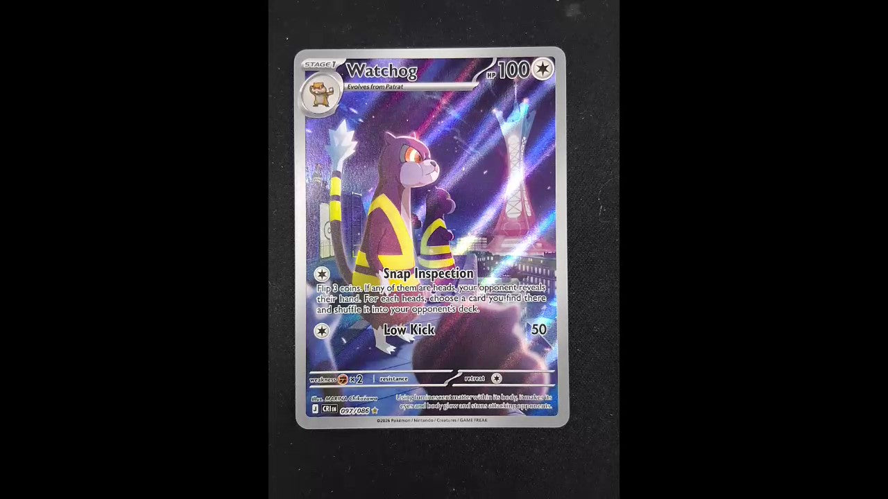 Watchog #097/086 ME04: Chaos Rising Holo