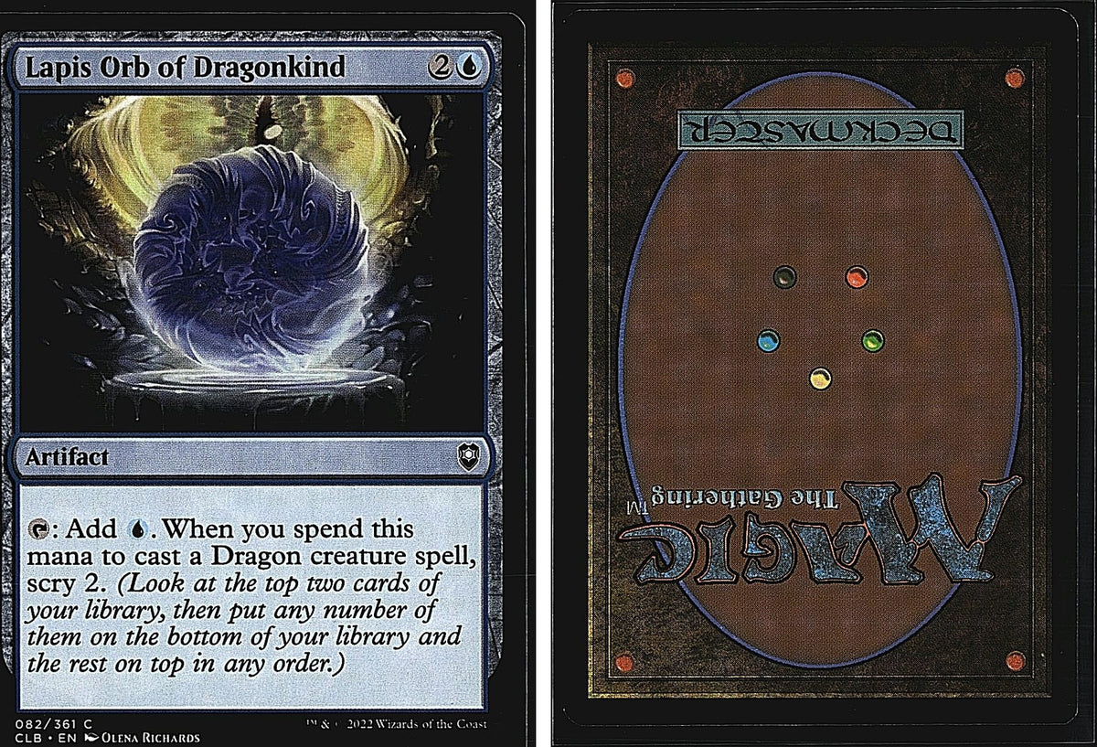 Front + Back scan