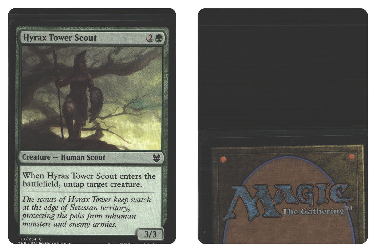 Front + Back scan