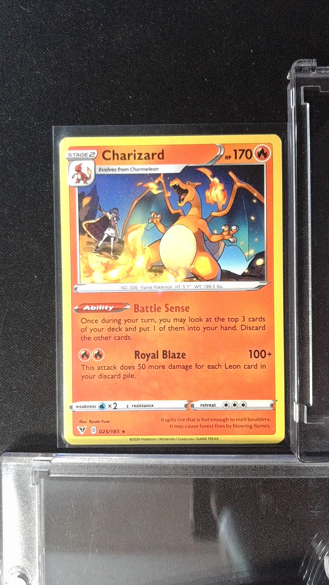 Charizard #025/185 Deck Exclusives Holo Rare,Holo