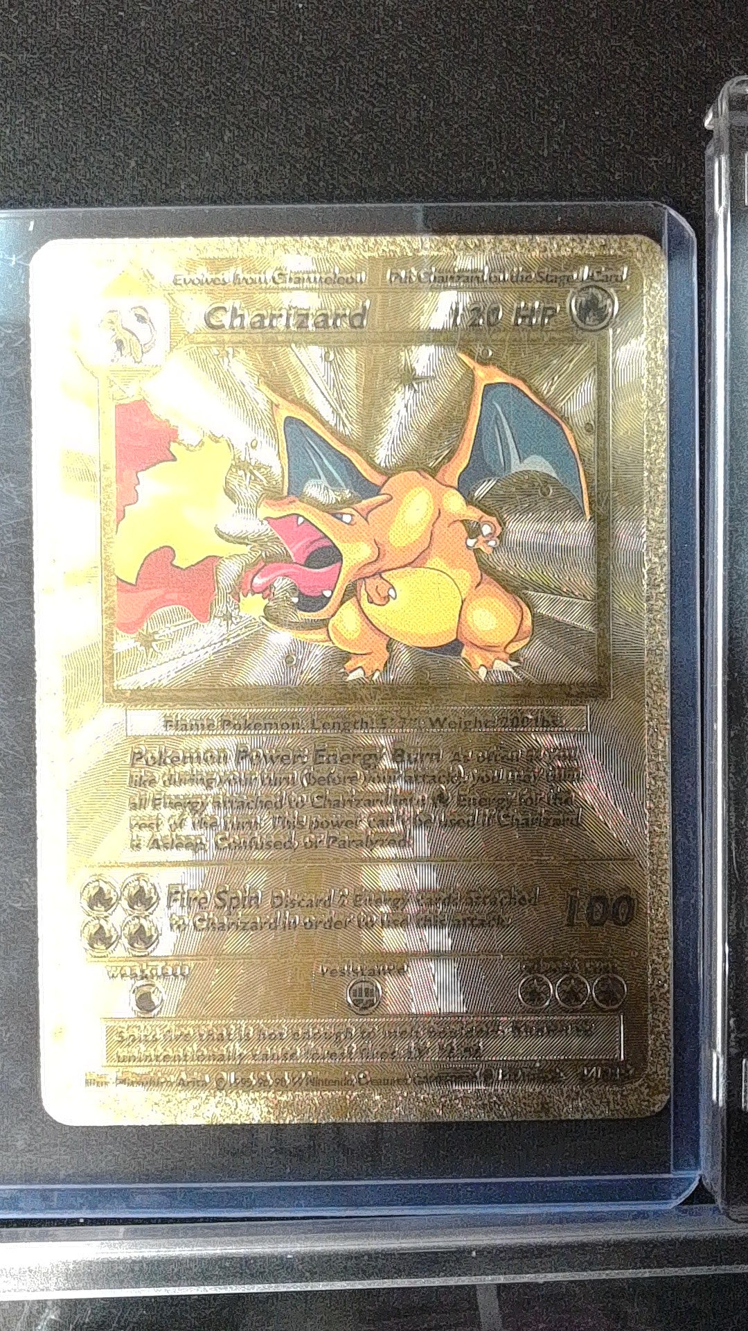 Charizard #004/102 Gold Promo