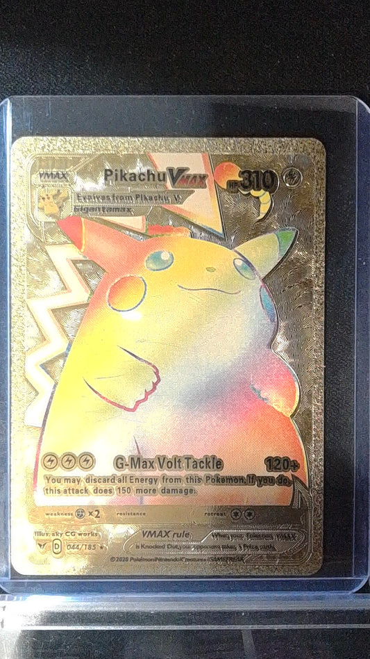 Pikachu VMAX #044/185 Gold Promo