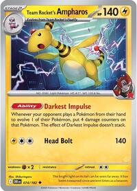 Team Rocket's Ampharos