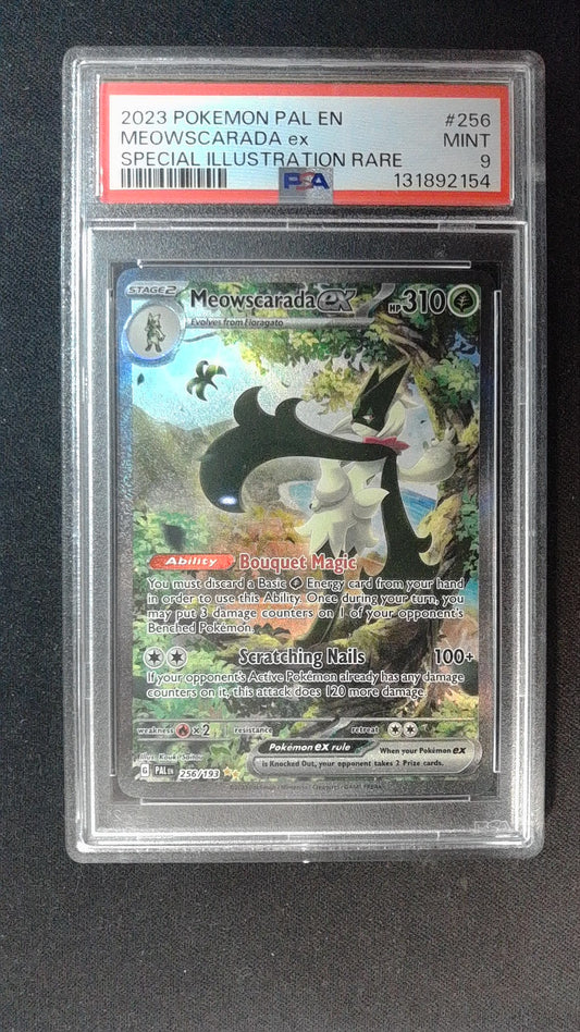 Meowscarada ex #096/073 SV1a: Triplet Beat Japanese PSA 9