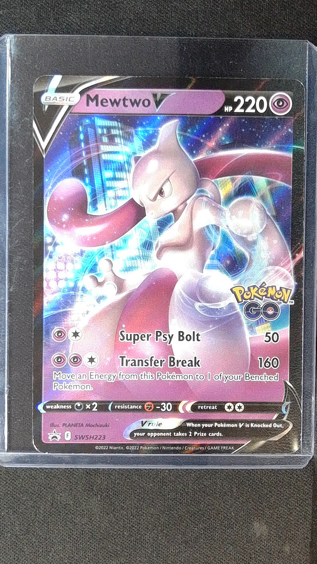 S-P: Sword & Shield Promos Mewtwo V #273/S-P