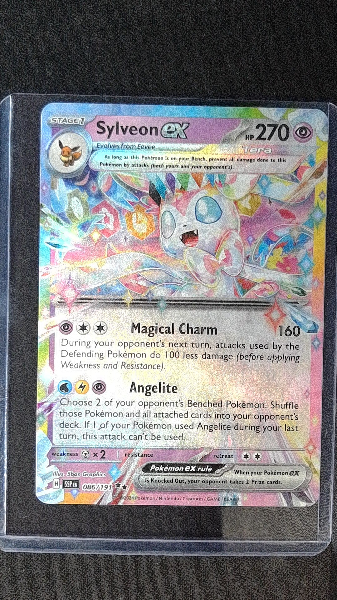 Miscellaneous Cards & Products Sylveon ex #041/131