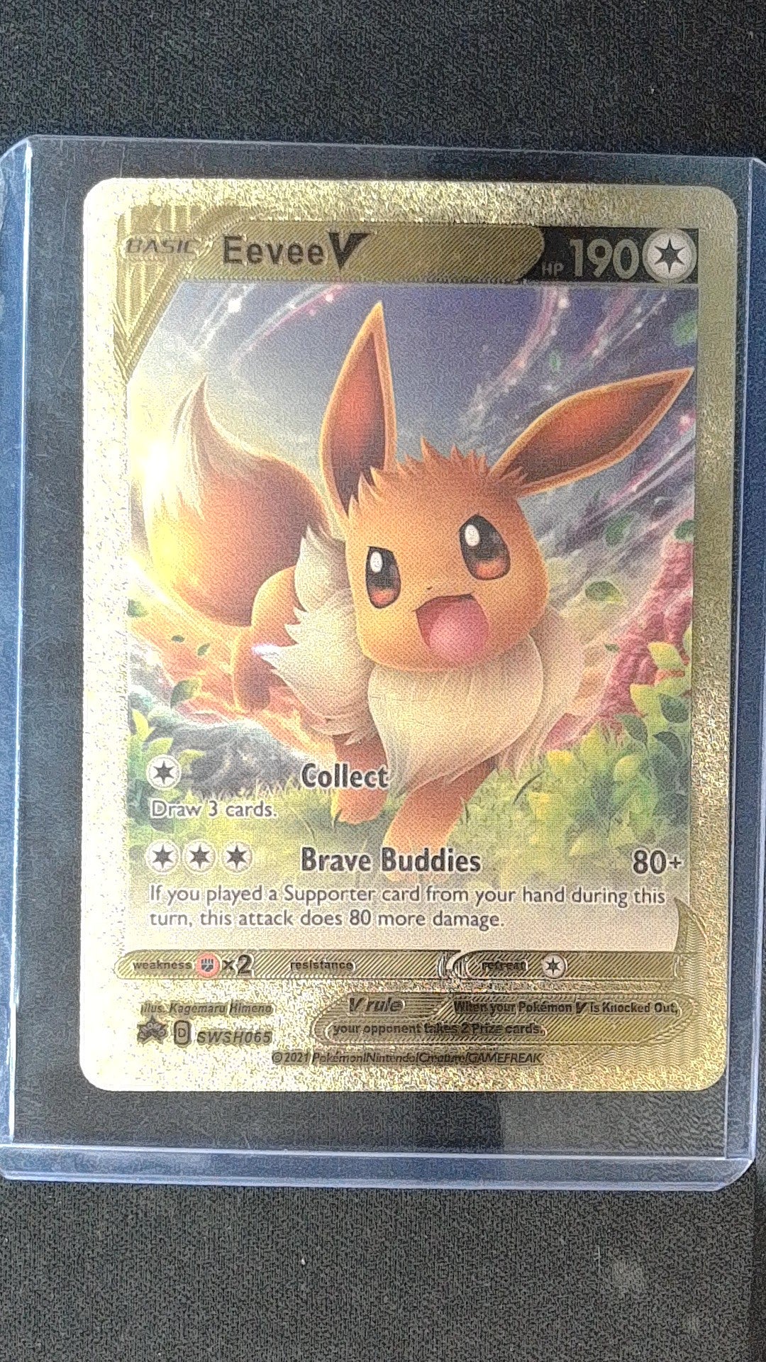 SWSH: Sword & Shield Promo Cards Eevee V #SWSH065