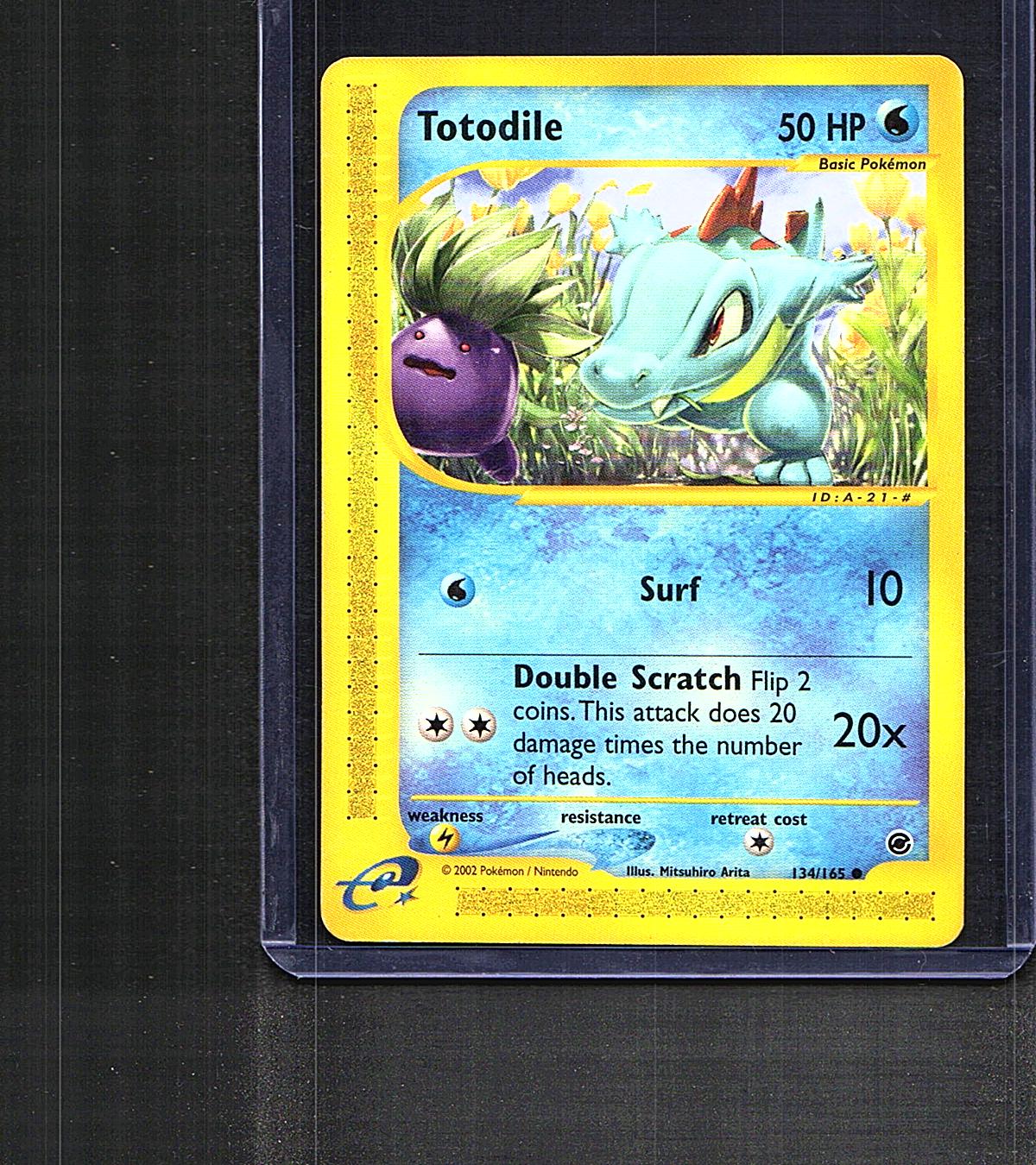Totodile (134) #134/165 Expedition Common