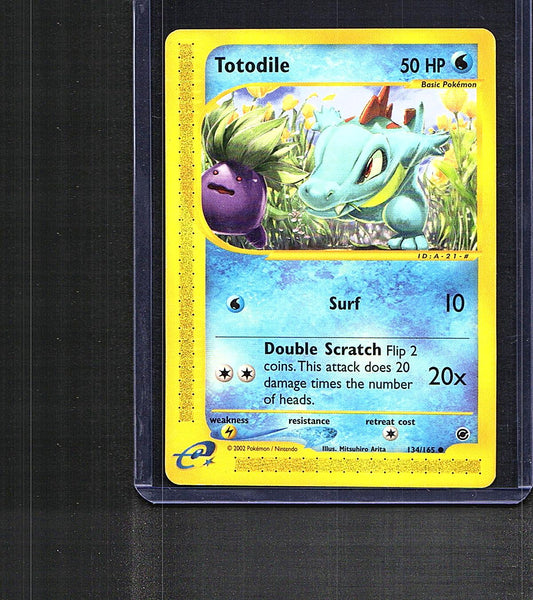 Totodile (134) #134/165 Expedition Common