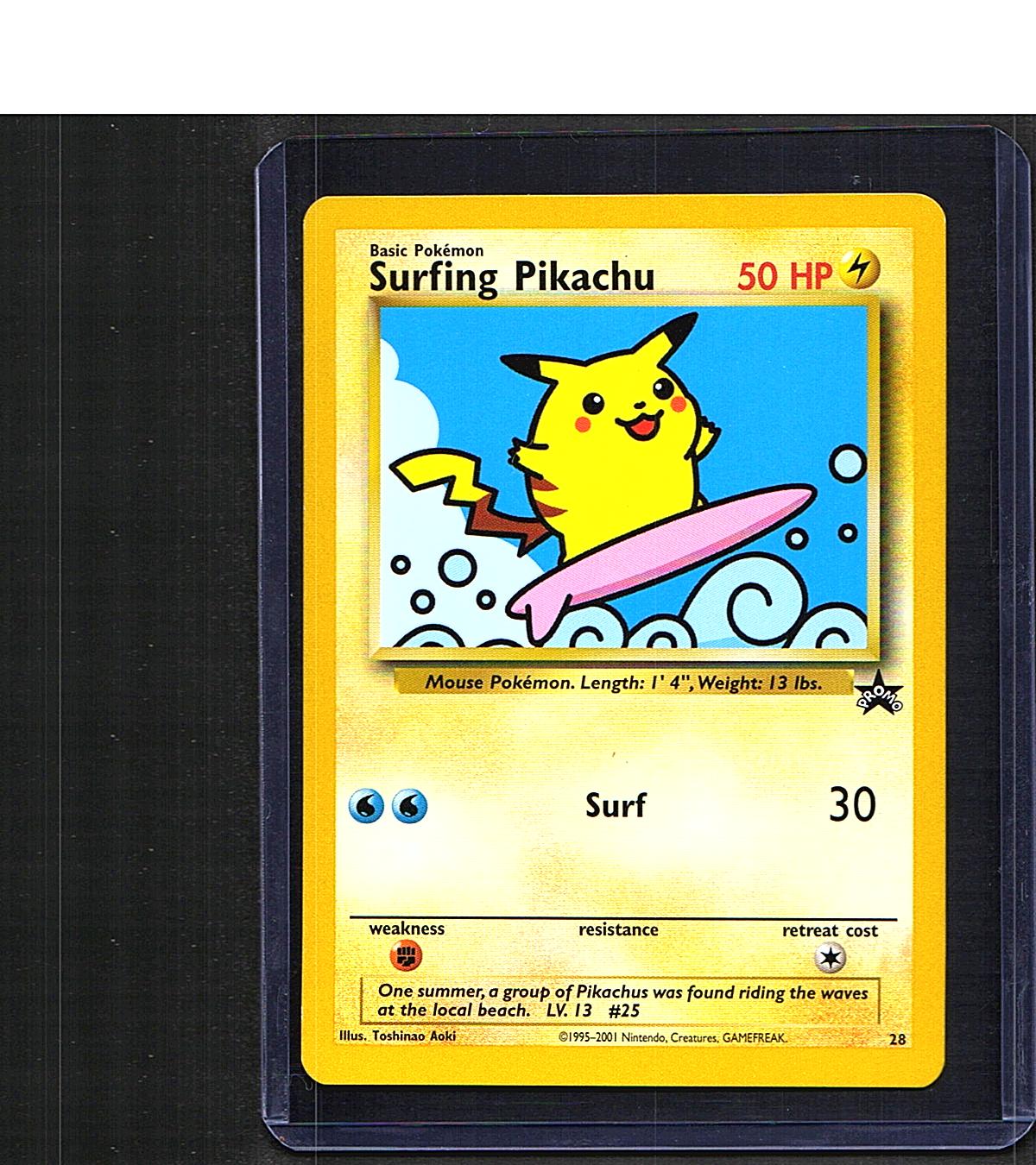 Surfing Pikachu #28/53 WoTC Promo Promo