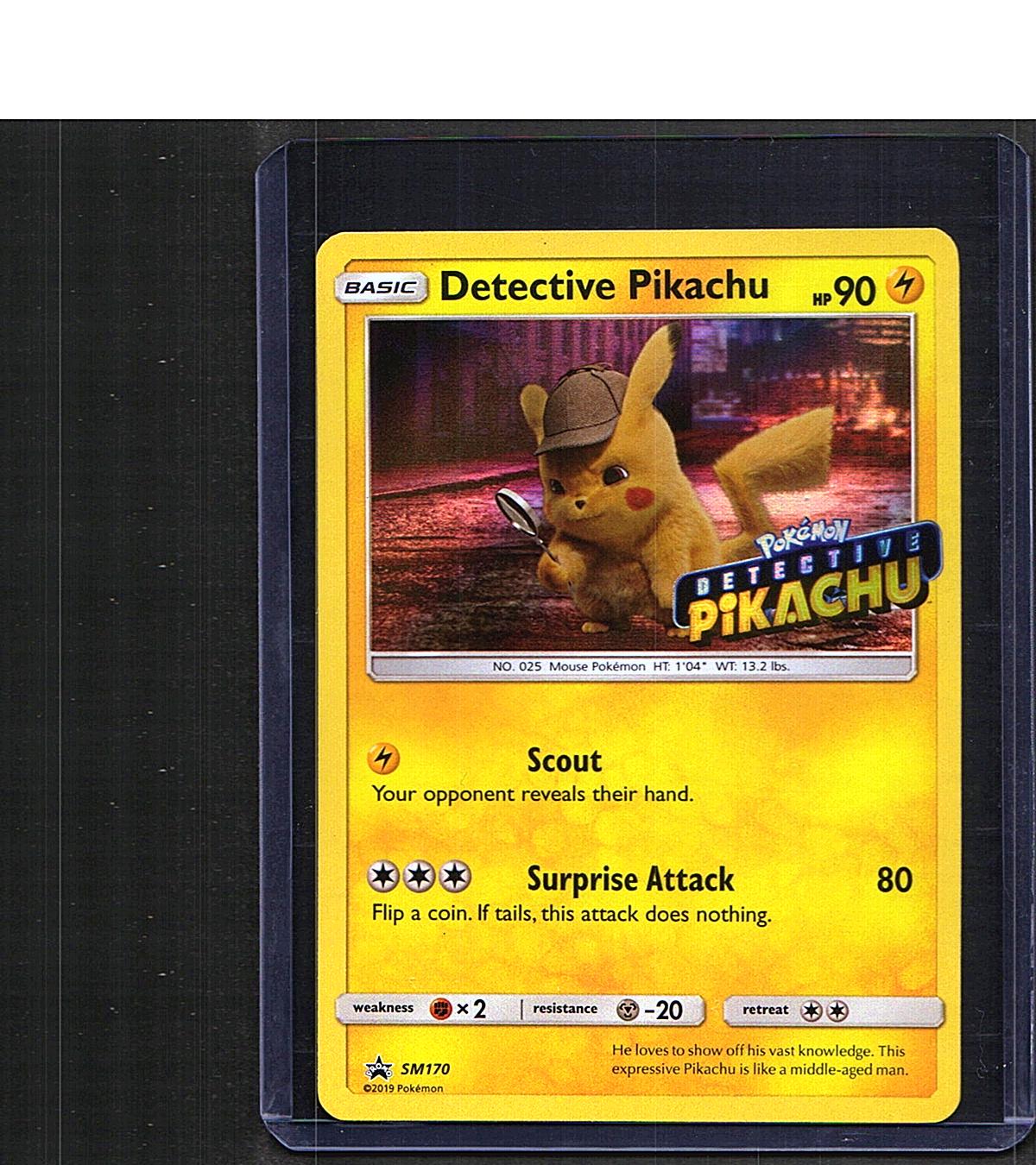 Detective Pikachu #337/SM-P SM-P: Sun & Moon Promos Common, Japanese