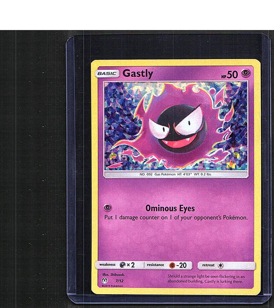 Gastly #007/012 McDonald's Promos 2019 Promo, Holo
