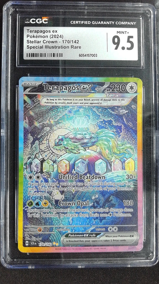 Terapagos ex #130/102 CGC 9.5 Japanese, Holo