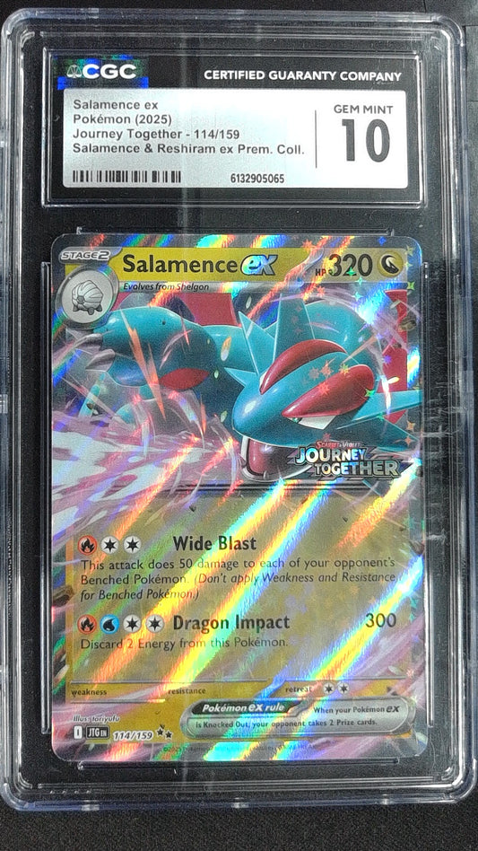 Salamence ex #114/159 CGC 10 Holo