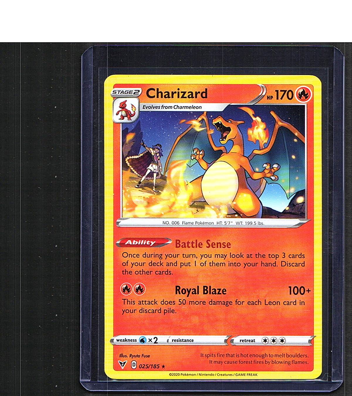 Charizard #025/185 Deck Exclusives Holo Rare, Holo