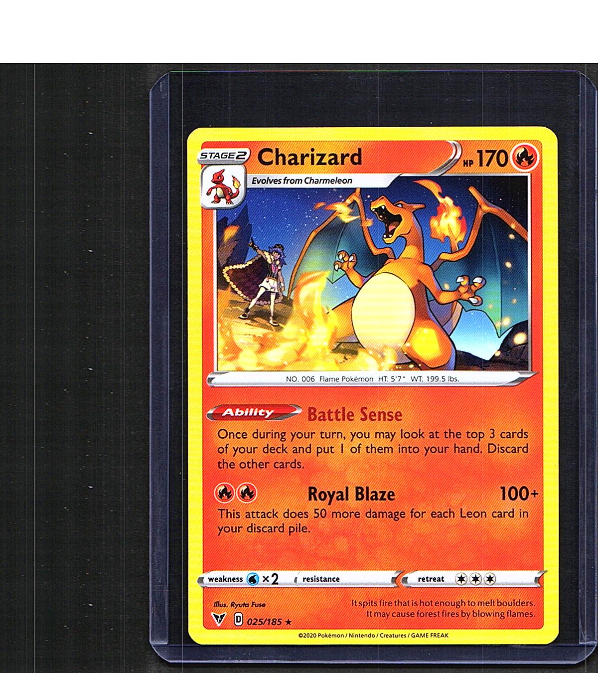 Charizard #025/185 Deck Exclusives Holo Rare, Holo