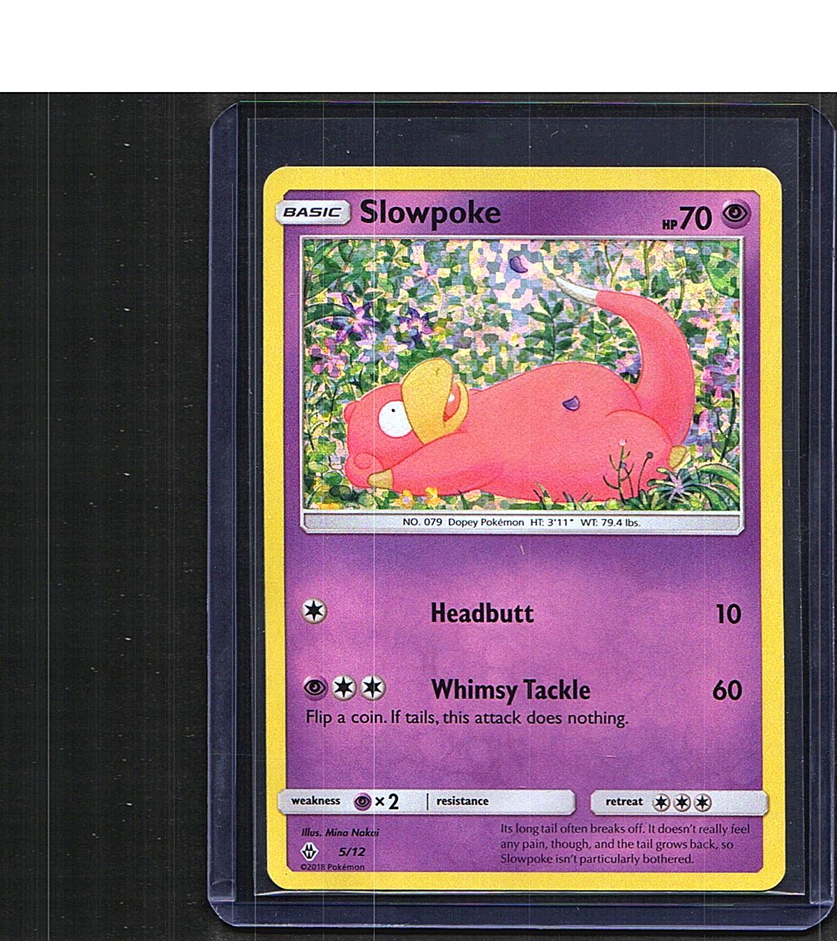 Slowpoke #005/012 McDonald's Promos 2018 Promo, Holo
