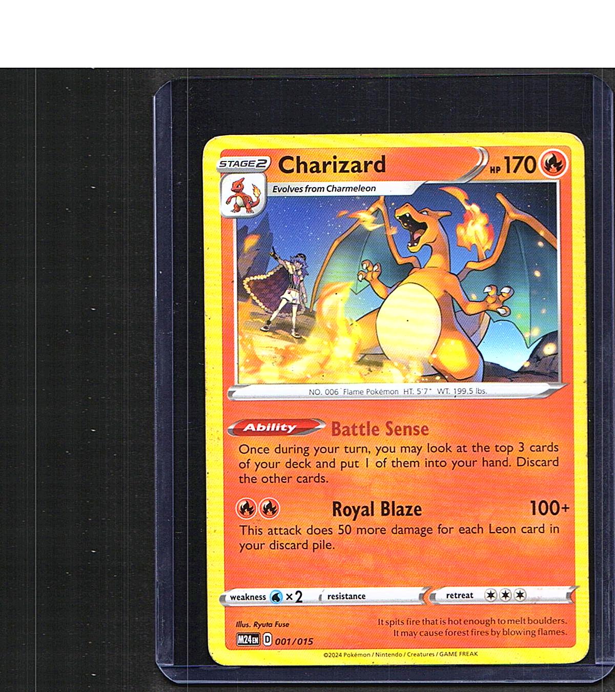Charizard #025/185 Deck Exclusives Holo Rare, Holo