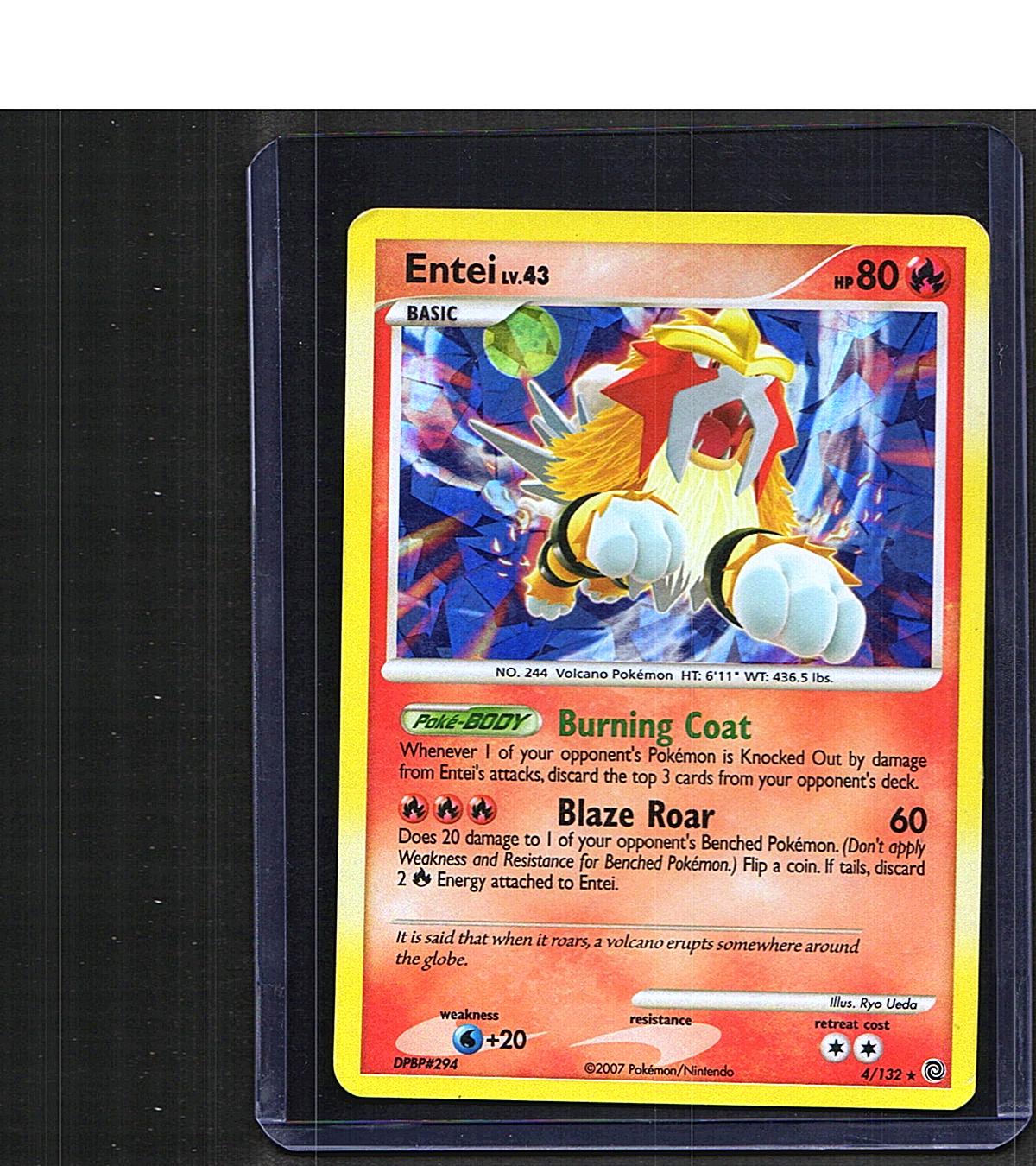 Entei #004/132 Miscellaneous Cards & Products Promo, Holo