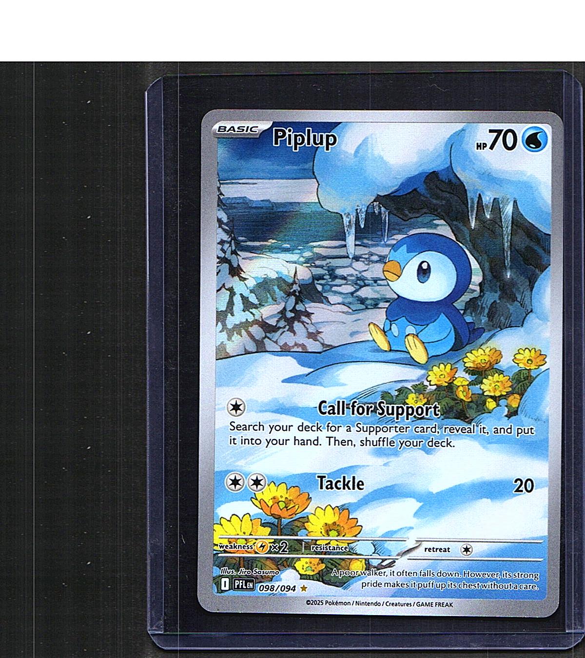 Piplup #098/094 ME02: Phantasmal Flames Holo