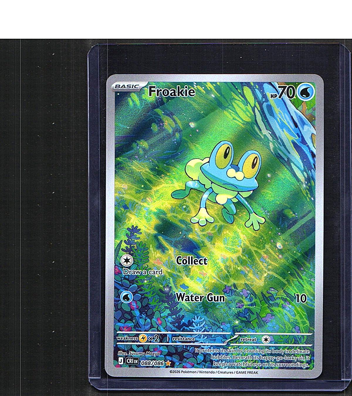 Froakie #088/086 ME04: Chaos Rising Holo