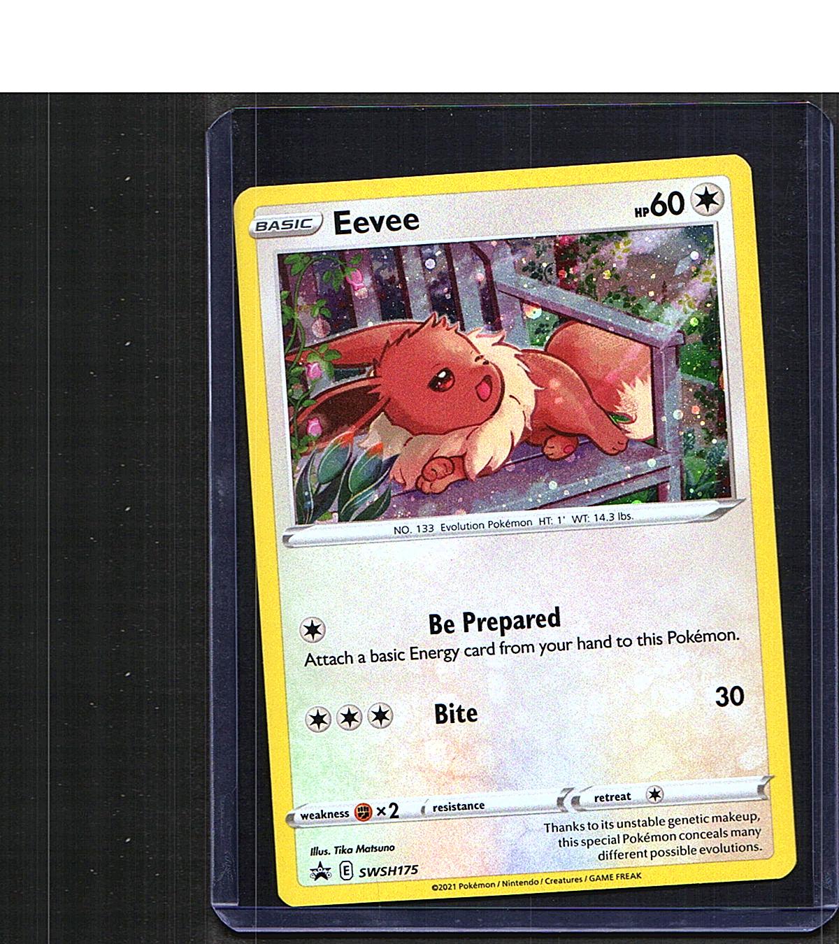 Eevee #SWSH175 SWSH: Sword & Shield Promo Cards Promo, Holo