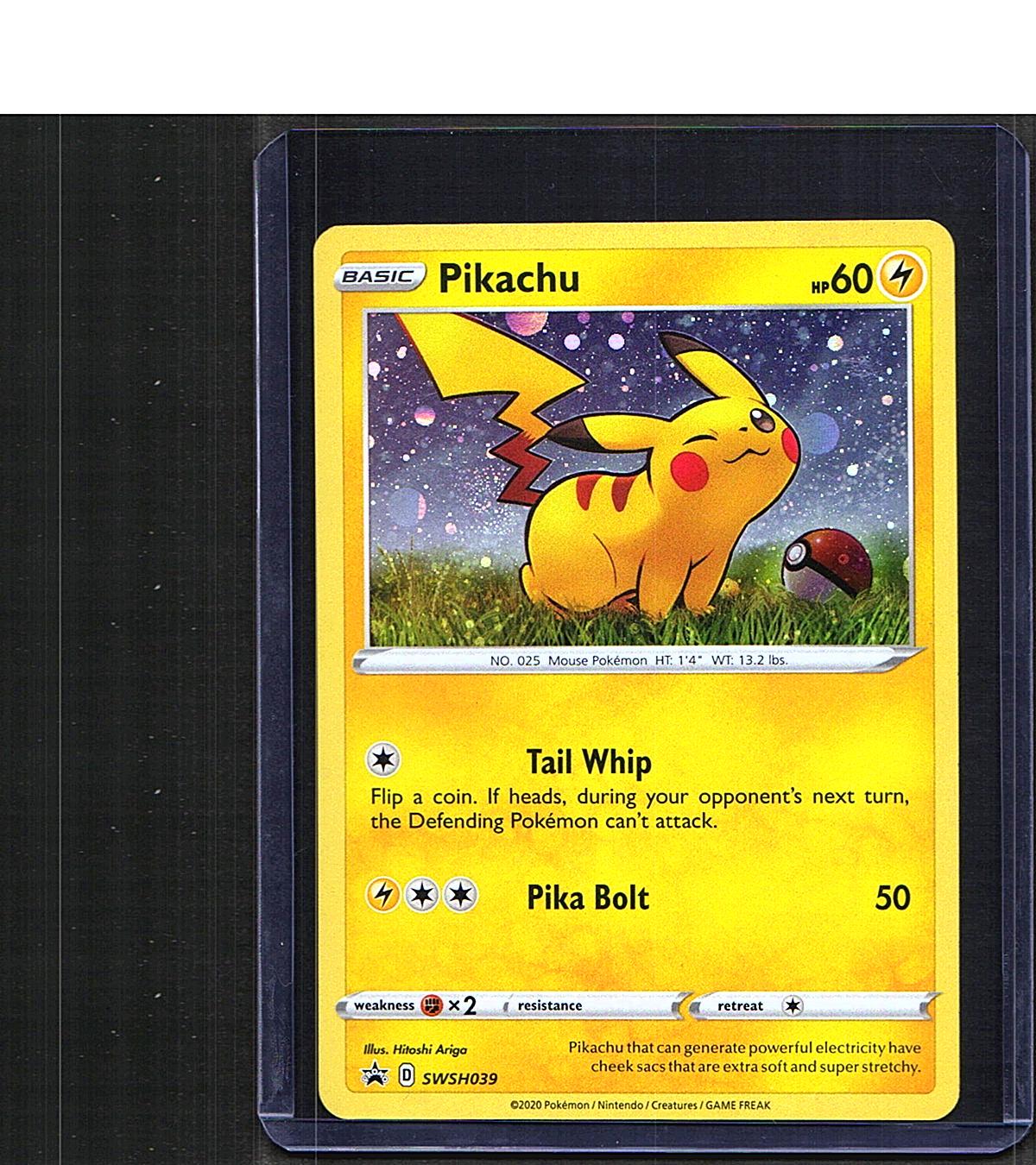 Pikachu #SWSH039 Miscellaneous Cards & Products Promo, Holo