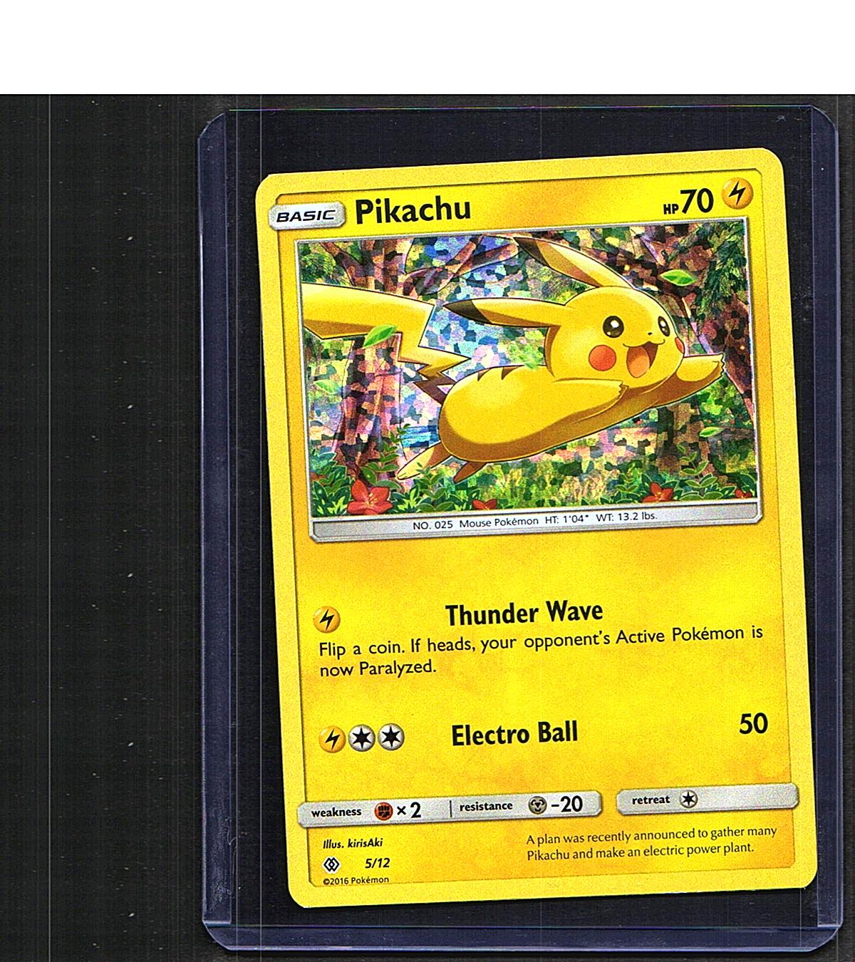 Pikachu #SM04 Miscellaneous Cards & Products Promo, Holo